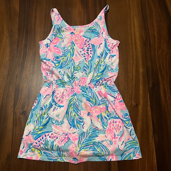 Lilly Pulitzer Other - Lilly Pulitzer Girls Sundari Romper Gimme The Juice 8-10